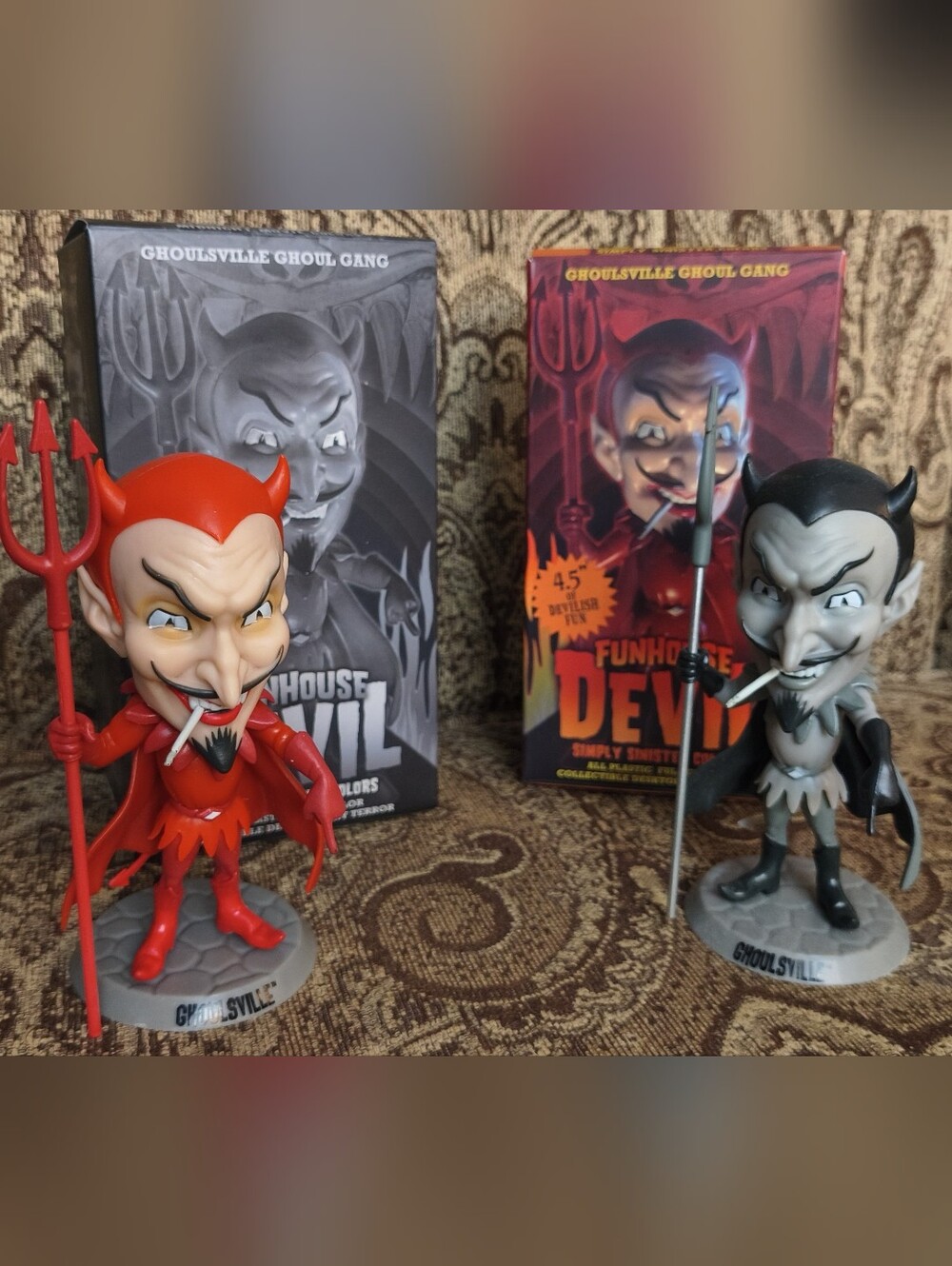 NIB Simply Sinister and Midnight Movie - Funhouse Devil Collectible Figures